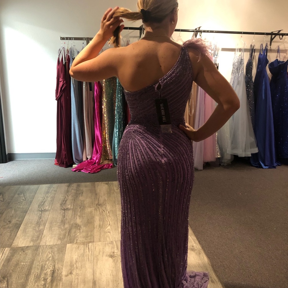 Beautful a lilac prom dress